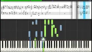 E. Grieg  - Wedding-day at Troldhaugen O 65 [Piano Tutorial]