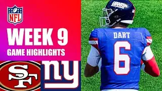 49ers vs. Giants Week 9 - Madden 26 Simulation Highlights