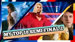 Eurovision 2020: Semi Final 2 - MY TOP 18