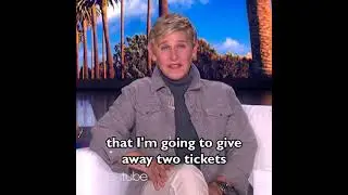 Good news📢How to win a ticket to Ellen's Show  ＃12daysofGiveaways