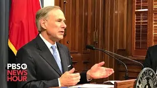 WATCH: Texas Gov. Greg Abbott holds press conference on state&rsquo;s response to ongoing protests