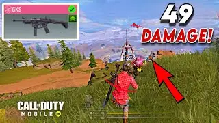 20 KILLS USING THIS #1 GKS  GUNSMITH IN CODM BR SEASON 7 | GKS BR ATTACHMENT #codm