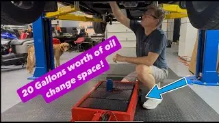 Reviewing the Garvee Oil Drain Cart!