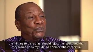 Interview with president Alpha Cond&eacute; (2)