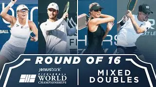 Waters/Johns v Dizon/Martinez Vich at the Jenius Bank Pickleball World Championships