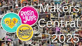 We Took Over Makers Central 2025! W/ Bath Bombs & Resin! @vectric @makerscentral @nickzammeti