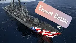 Heavy Weighted ESCORT BETTLE_MODERN WARSHIP 