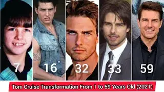 Tom Cruise Transformation From 1 to 59 Years Old (2021)