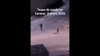Toque de queda en Caracas