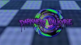 (Beyblade physics): Darkness valkryie Custom decal showcase 