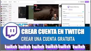✅ COMO CREAR CUENTA EN  TWITCH 💯  - 🎥 RETRANSMISIONES EN VIVO 2020