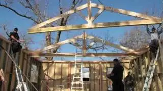 5/ Levage MME-93 : Levage des fermes (Charpente traditionnelle)