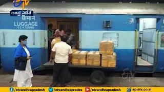 Waltair Division Sets Record | for Carrying 6,344 Tonnes of Parcels | to Different Places in India