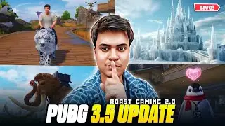 Bgmi 3.5: New Features & Frostborne Dragon - Live Stream | Roast Gaming 2.0