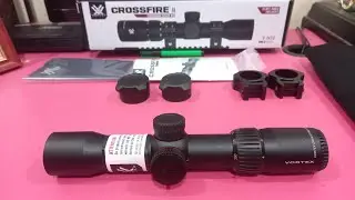 กล้องยิงเร็วระดับเทพเจ้า กล้องติดปืน Vortex crossfire 2-7&times;32 ใส คม สั้นๆ ยอดนิยม ( จัดไป 5490 )