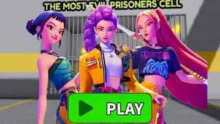 K POP DEMON HUNTERS PRISON RUN! Obby roblox Gameplay Walkthrough  4K #flyxo