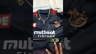 RCB Jersey unboxing ❤️😍#rcb #playbold #wearechallengers #ipl #abdvirat #abd #unboxing #royalesnehit