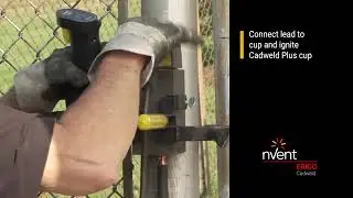 nVent ERICO Cadweld Cable to Steel Surface Welding Connections