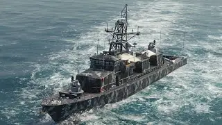 warship battle with the help of heli to destroy the enemy