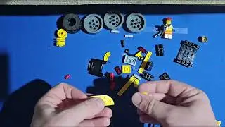 Lego City 60401 Construction Steamroller /Strassewalze Speed Build