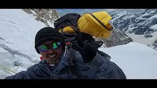 Ice wall climbing # Blue Ice#