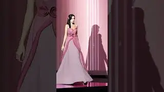 Stylish 3D Ramp Walk Animation | Fashion Show in 3D#shortsanimation#fashion#shorts