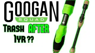 GOOGAN SQUAD Rod Review ONE YEAR Update!! (DO NOT BUY WITHOUT WATCHING!!)