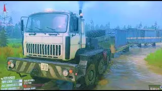 Epic MudRunner Adventure: Exploring the American Wilderness - MudRunner Videos Gameplay Walkthrough
