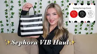 SEPHORA VIB SALE HAUL 2022 | Sephora Spring Savings Event | Lucy Amoratis