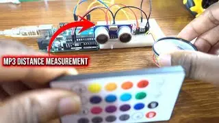Измерение расстояния с помощью датчика HC-SR04 на Arduino | Мини-модуль DFPlayer