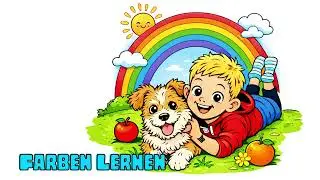 Farben lernen für Kinder 🎨 | Mitmachlied mit Artur & Foxy | Deutsch | Ruhiges Lernlied