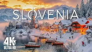 Slovenia 4K | Breathtaking Lakes, Snow-Capped Peaks & Timeless Alpine Charm - 4K Video
