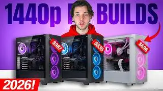 Best 1440p Gaming PC Build 2026 For Every Budget 🔥