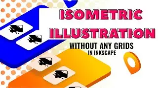 Isometric Illustration in Inkscape without Grids | Inkscape Tutorial