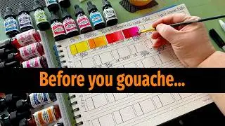 A guide to making gouache radiate with this underpainting technique