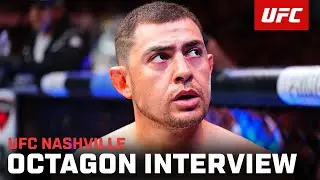 Steve Garcia Octagon Interview | UFC Nashville
