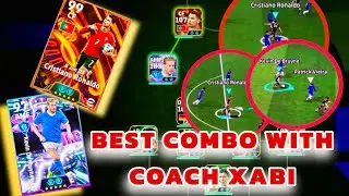 Best link up play combo with manager xabi 🔥🔥#efootball 