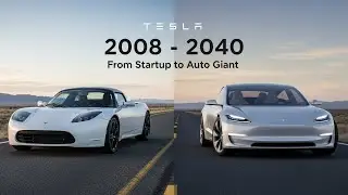 Tesla Evolution 2008&ndash;2040 | Every Tesla Transformation in One Cinematic Drive