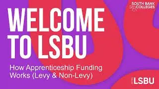 How Apprenticeship Funding Works
