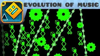 Geometry Dash - evolution of music (Easy Demon) - by IImechanicII