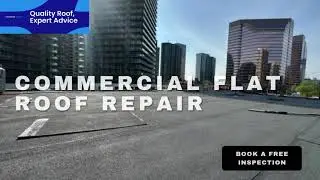 Roof Repair Toronto &ndash; Before & After Commercial Flat Roof Repair