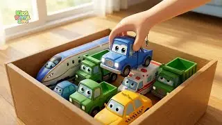 My Favorite Toy Cars Song! 🚗🚒 Fire Truck, Police Car & Ambulance | Nursery Rhymes for Kids