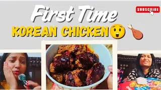 Funny Food Vlog 😂 First Time Korean Chicken + Pizza Party | Our Little Vlogs by Siya