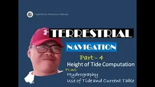 Height of Tide Computation - Terrestrial Navigation - Part 4