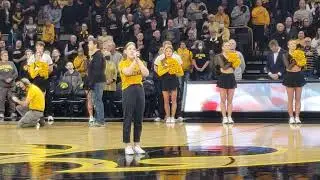 The National Anthem at Carver Hawkeye Arena