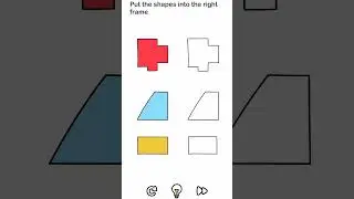 brain out label to labels 😎❤️put the shapes in to the right frame walkthrough solutions #shortvideo