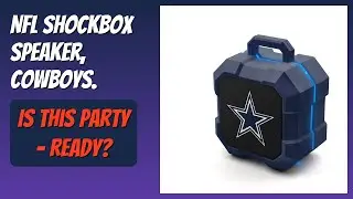 REVIEW (2025): NFL Shockbox Speaker, Cowboys. Features.