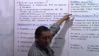 PRUEBA HIPÓTESIS: TEORÍA 1