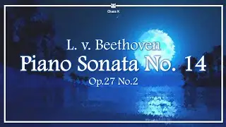 베토벤 - 피아노 소나타 14번 '월광', Op.27-2 (Beethoven - Piano Sonata No.14 'Moonlight', Op.27 No.2)