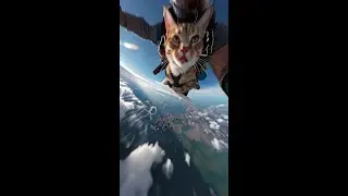 Cat Jumps Out of a Plane?! 🐱💥 | Mid-Air Chaos!